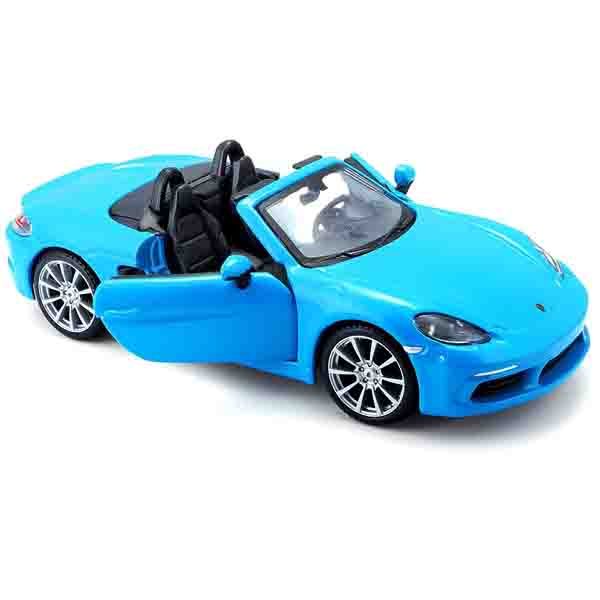 Porsche 718 boxster Модель 1:24 Голубой