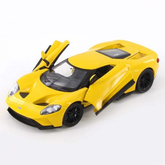 Ford GT 2017 Масштабная модель 1:24 Желтый