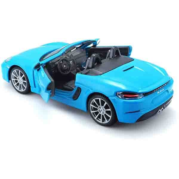 Porsche 718 boxster Модель 1:24 Голубой