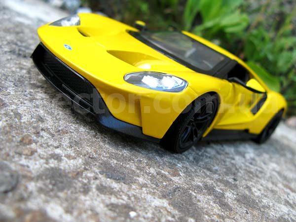 Ford GT 2017 Масштабная модель 1:24 Желтый