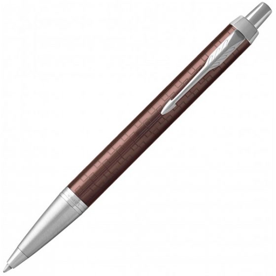 Шариковая ручка Parker IM 17 Premium Brown CT BP 24 532