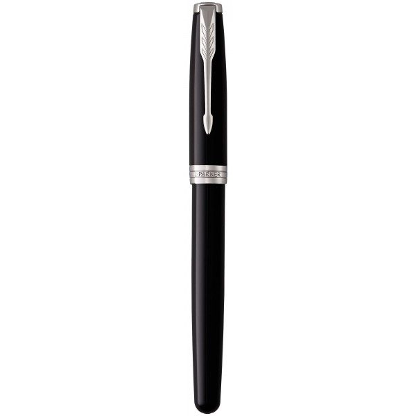 Ручка роллер Parker SONNET 17 Black Lacquer CT RB 86 122