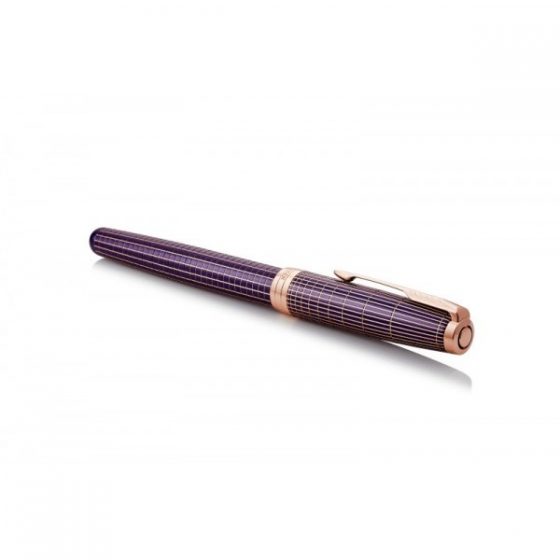 Ручка Parker SONNET 17 Cisele Silver Purple Matrix PGT FP F 88 011