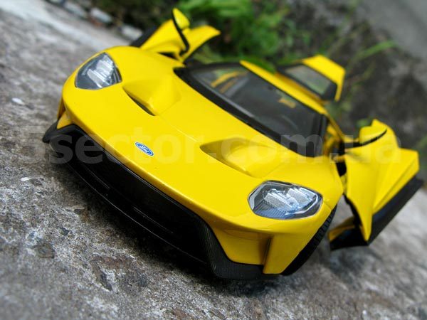 Ford GT 2017 Масштабная модель 1:24 Желтый