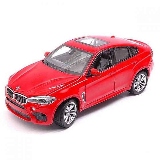 BMW X6M Коллекционная модель автомобиля 1:24 Красный