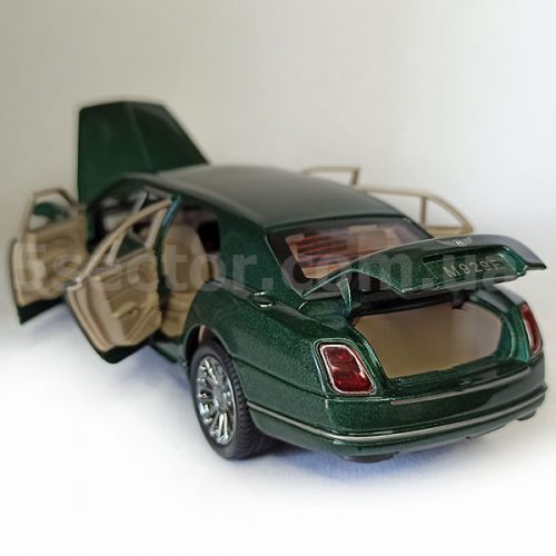 Bentley Mulsanne Коллекционная модель 1:24 Зеленый