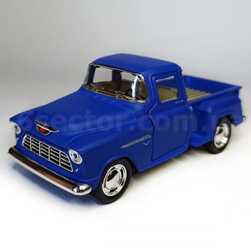 Chevy Stepside Pickup 1955 Модель 1:36 Синий матовый