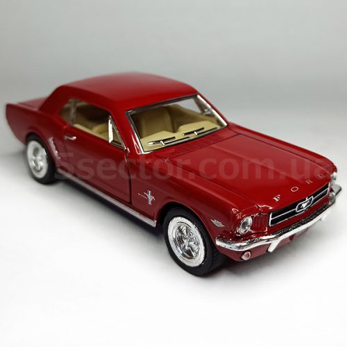 Ford Mustang 1964 Коллекционная модель 1:36 Красный