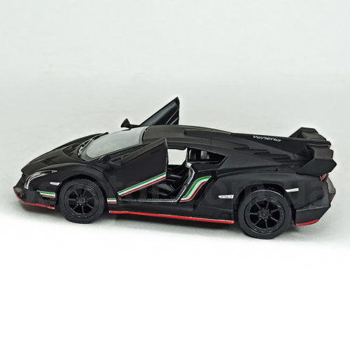 Lamborghini Veneno Модель 1:36 Черный матовый