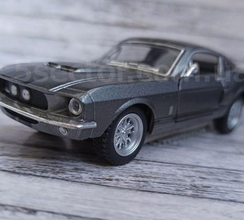 Shelby GT500 1967 Коллекционная модель 1:36 Серый