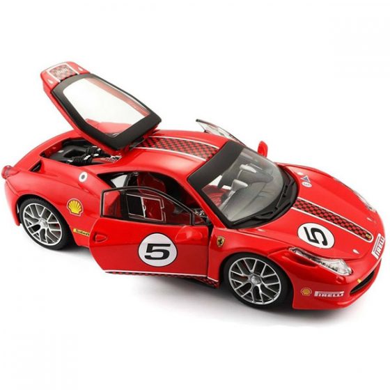 Ferrari 458 Challenge Коллекционная модель автомобиля 1:24