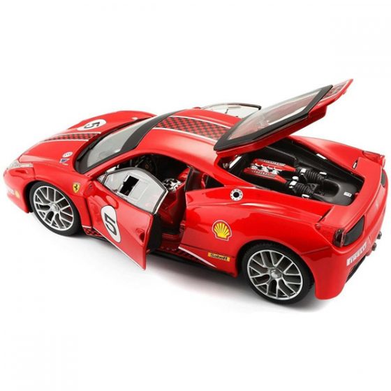 Ferrari 458 Challenge Коллекционная модель автомобиля 1:24