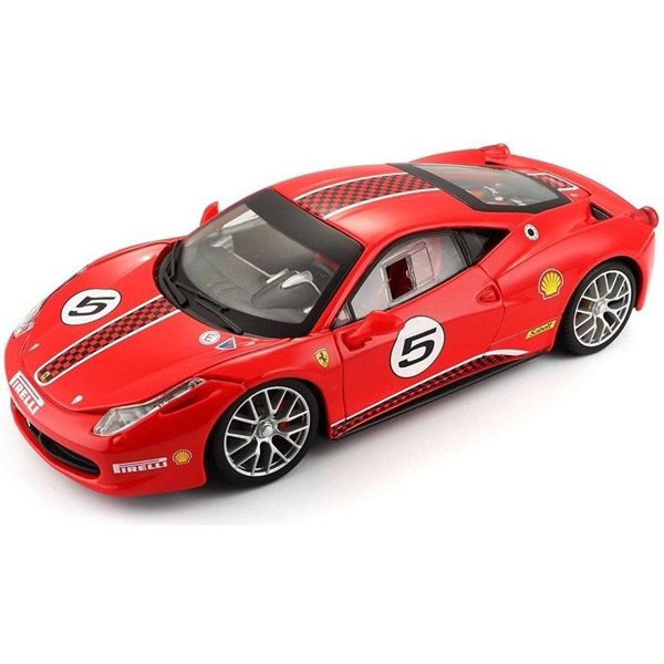 Ferrari 458 Challenge Коллекционная модель автомобиля 1:24