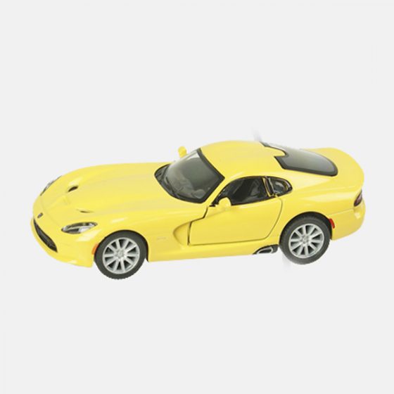 Dodge SRT Viper GTS Коллекционная модель 1:36 Желтый