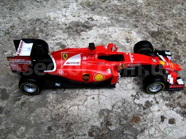 Ferrari SF15-T No.5 Santander formula 1 S.Vettel 2015 Модель автомобиля 1:24
