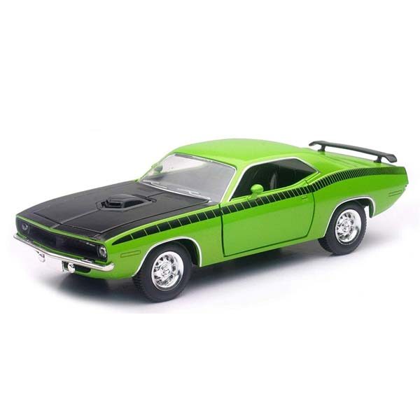 Plymouth Cuda 1970 Модель 1:24 Зеленый