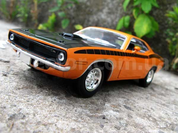 Plymouth Cuda 1970 Коллекционная модель автомобиля 1:24