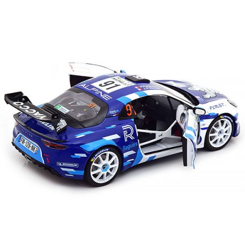 Alpine A110 No.91 Rallye WRC Monza 2020 Модель 1:18