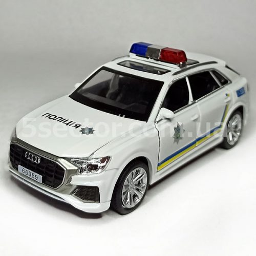 Audi Q8 Полиция Коллекционная модель 1:32