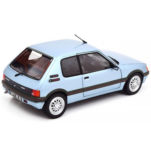 Peugeot 205 GTI 1.6 1988 Модель 1:18 Голубой