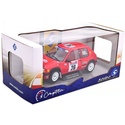 Peugeot 205 No.26 Rally Tour de Corse 1990 Модель 1:18