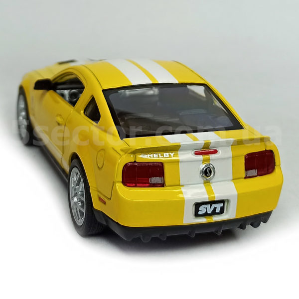 Shelby GT500 2007 Коллекционная модель 1:36 Желтый