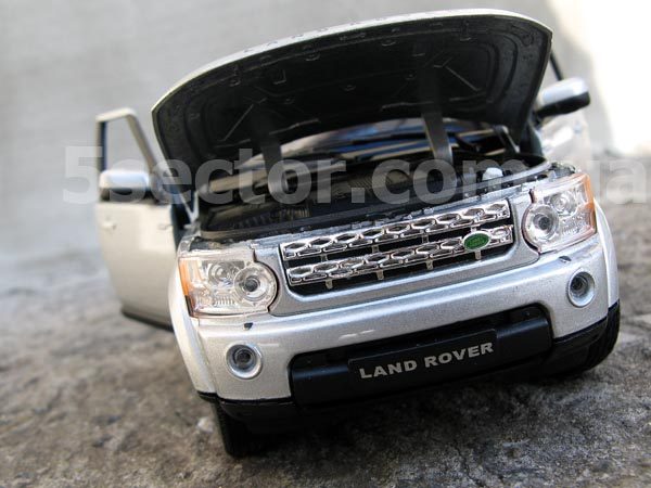 Land Rover discovery 4 Модель 1:24 Серый