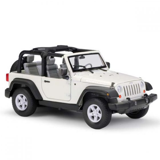 Jeep Wrangler Convertible Модель автомобиля 1:24