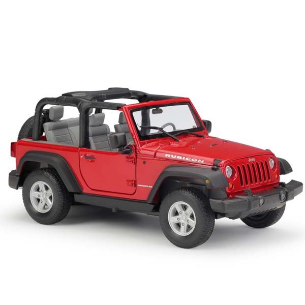 Jeep Wrangler Convertible Модель автомобиля 1:24