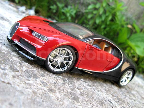 Bugatti Chiron 2016 Коллекционная модель автомобиля 1:24