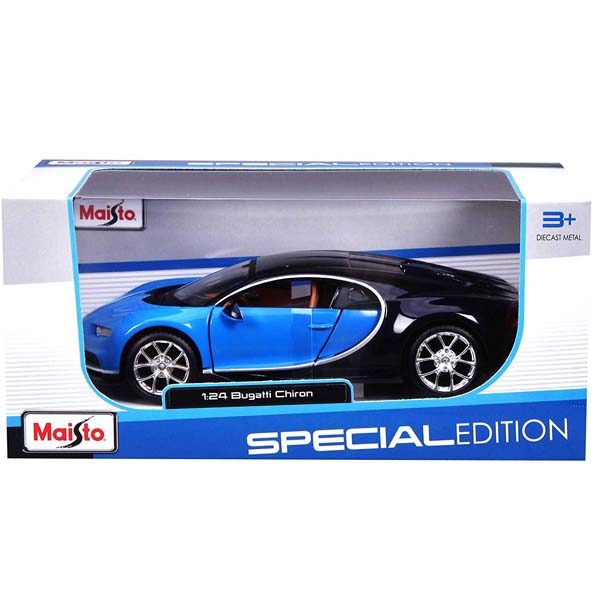 Bugatti Chiron 2016 Модель 1:24 Синий