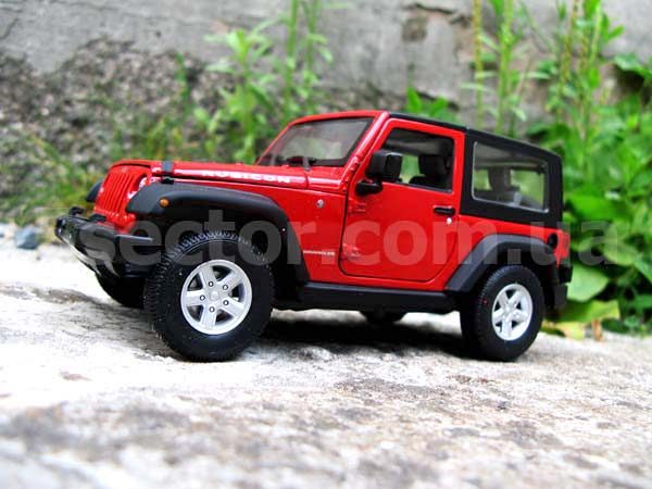 Jeep Wrangler Rubicon Модель автомобиля 1:24