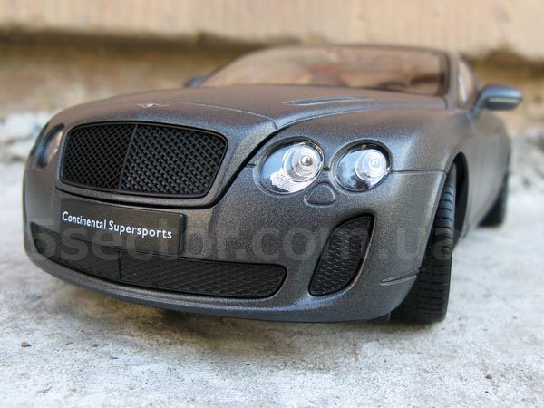 Bentley Continental Supersports Модель 1:18 Серый матовый