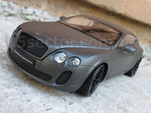 Bentley Continental Supersports Модель 1:18 Серый матовый