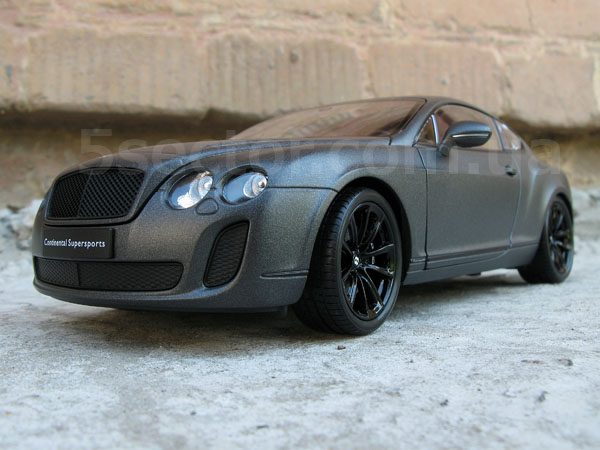 Bentley Continental Supersports Модель 1:18 Серый матовый