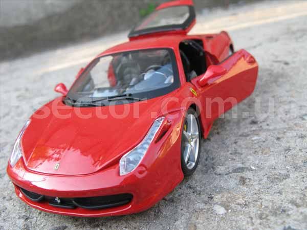 Ferrari 458 Italia Модель автомобиля 1:24 Красный