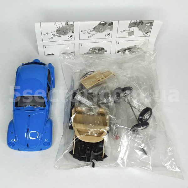 Сборная модель машинки Volkswagen Beetle 1:24