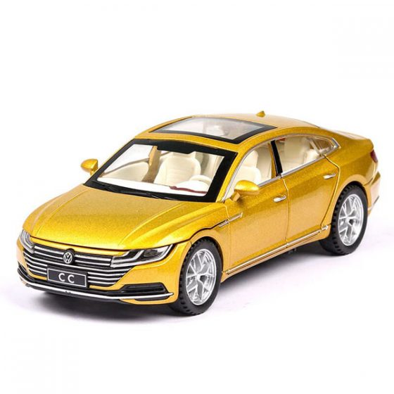 Volkswagen Passat CC Коллекционная модель 1:32 Желтый