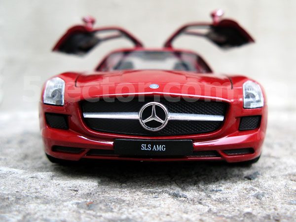 Mercedes SLS AMG (C197) Модель 1:24 Красный