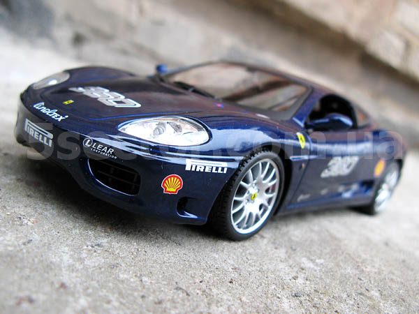 Ferrari 360 Challenge Модель автомобиля 1:24