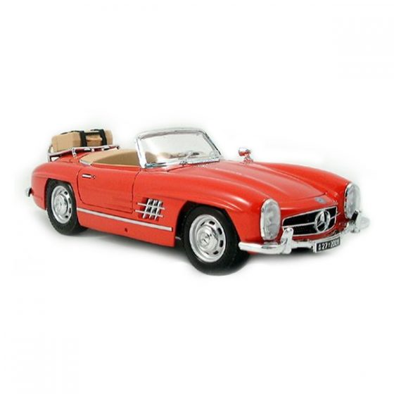 Mercedes 300 SL Roadster с багажной полкой Модель 1:18