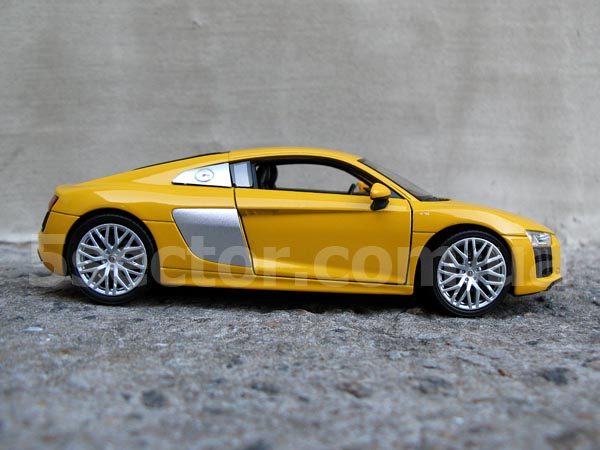 Audi R8 V10 Модель автомобиля 1:24 Желтый