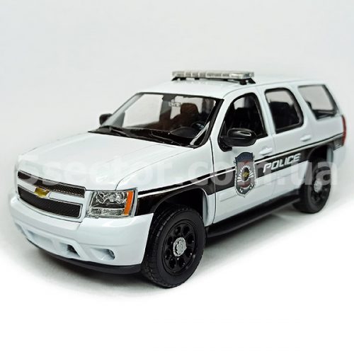 Chevrolet Tahoe Police Vehicles 2008 Модель 1:24 Белый