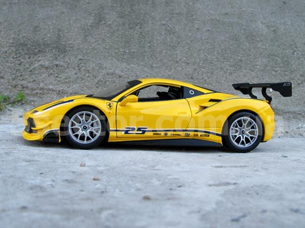 Ferrari 488 Challenge No.25 Модель автомобиля 1:24