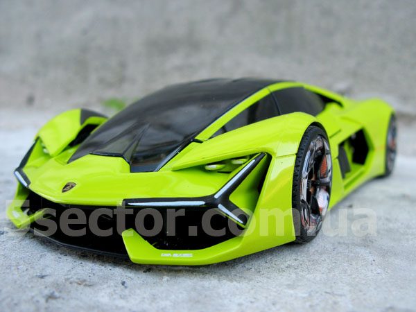 Lamborghini Terzo Millennio Модель 1:24 Зеленый