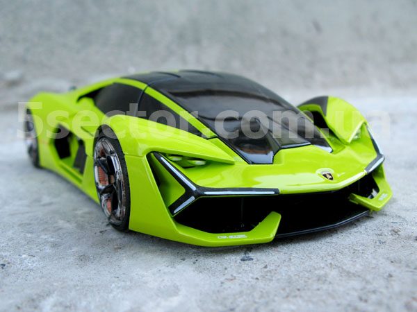 Lamborghini Terzo Millennio Модель 1:24 Зеленый