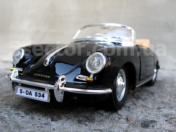 Porsche 356 B Convertible 1961 Коллекционная модель 1:24