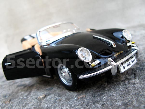 Porsche 356 B Convertible 1961 Коллекционная модель 1:24