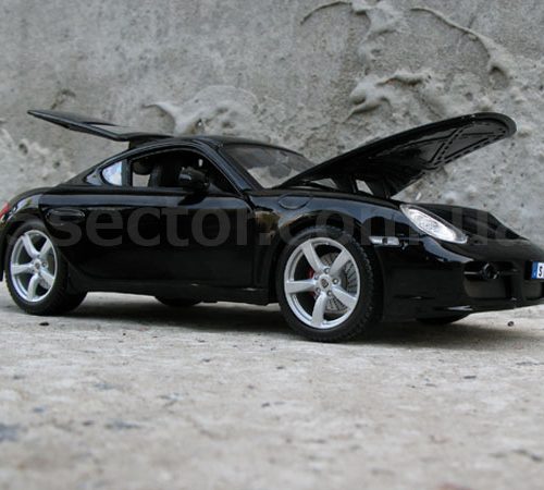 Porsche Cayman S Коллекционная модель 1:18Porsche Cayman S Коллекционная модель 1:18 Черный