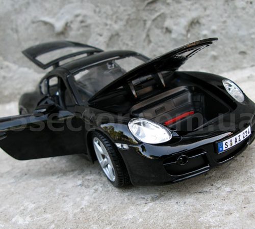 Porsche Cayman S Коллекционная модель 1:18Porsche Cayman S Коллекционная модель 1:18 Черный
